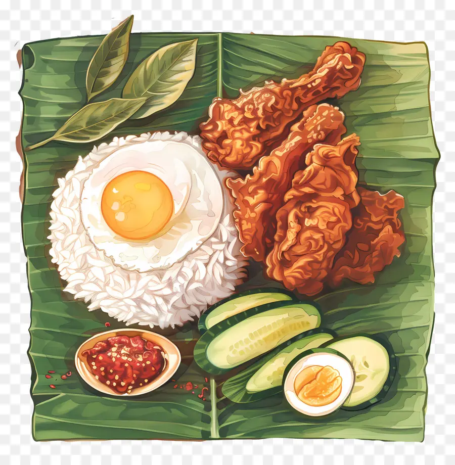 Nasi Gros，Nasi Lemak PNG