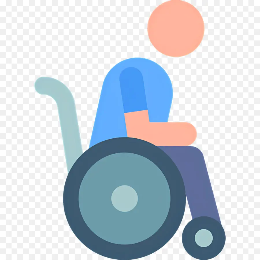 Personnes Handicapées，Personne En Fauteuil Roulant PNG