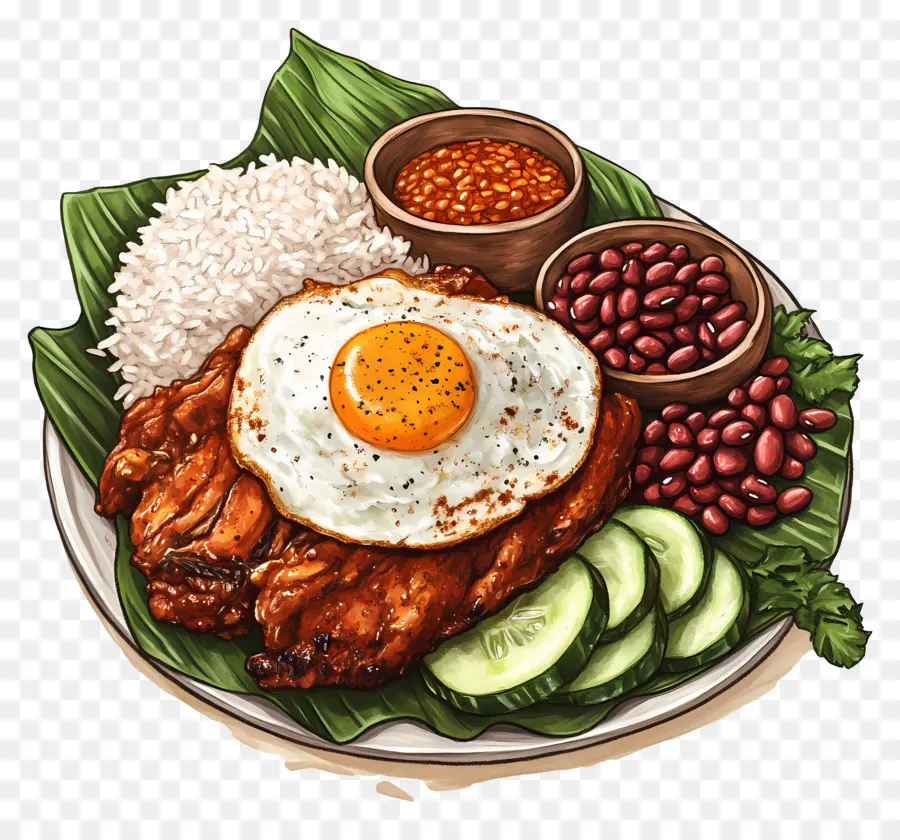 Nasi Gros，Nasi Lemak PNG