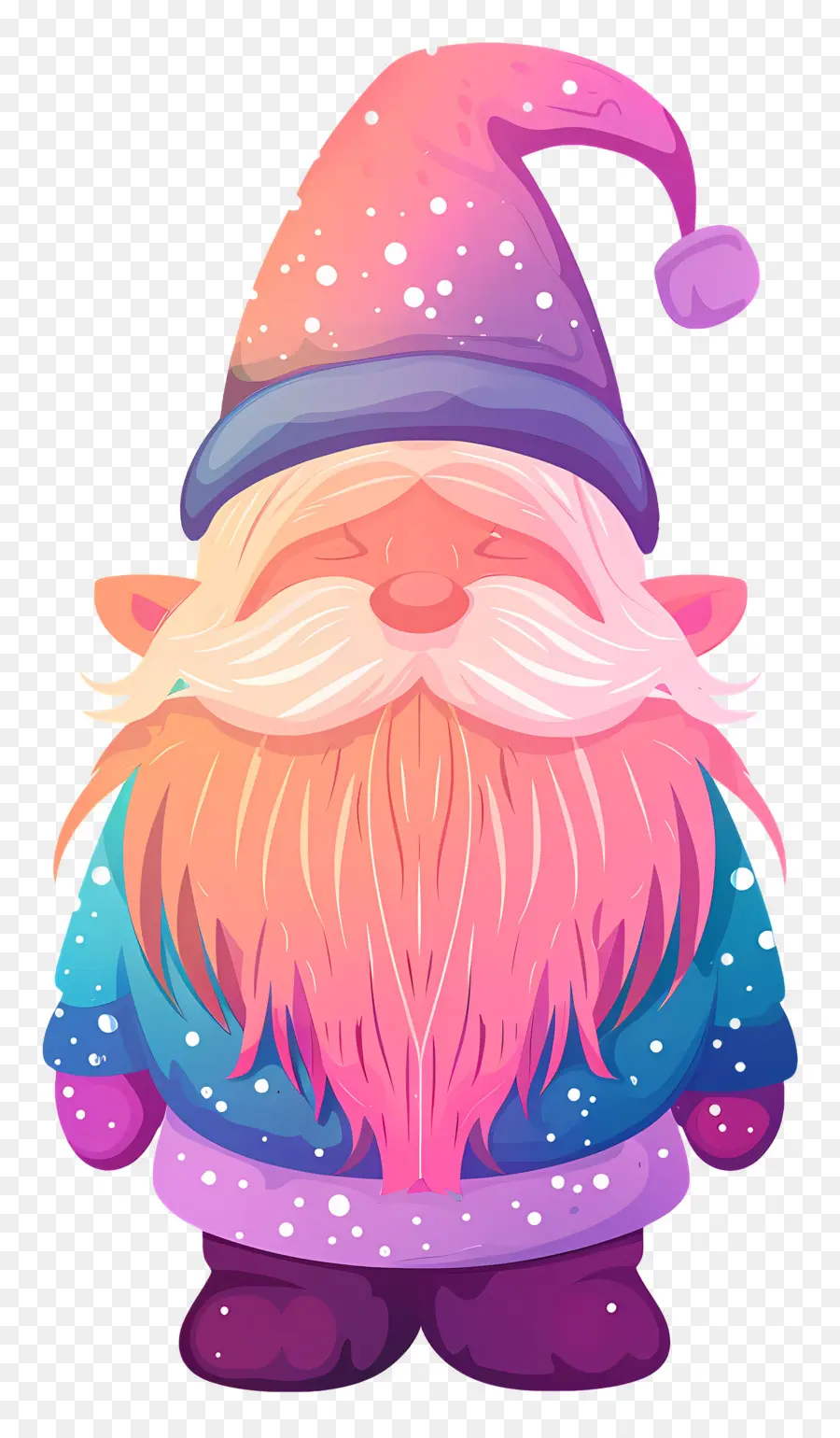 Gnome De Noël，Gnome Arc En Ciel PNG