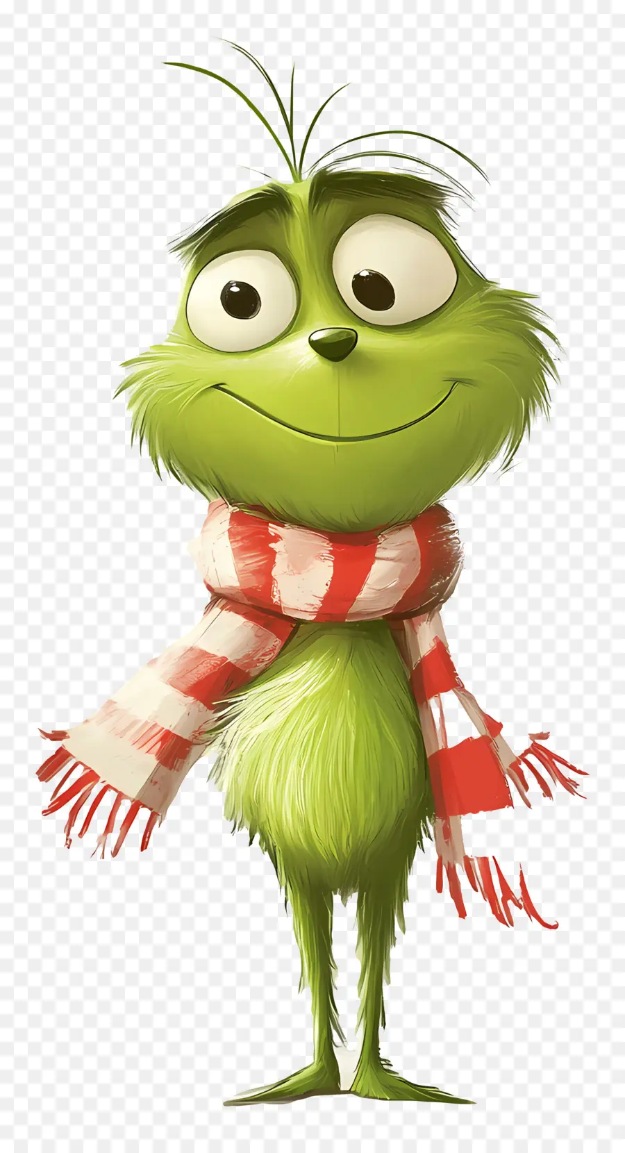 Grinch De Noël，Créature Verte PNG