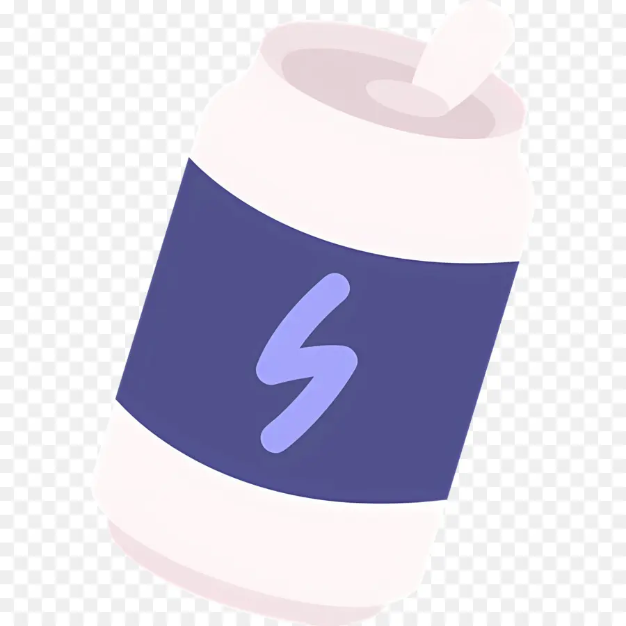 Boisson énergisante，Canette Blanche PNG