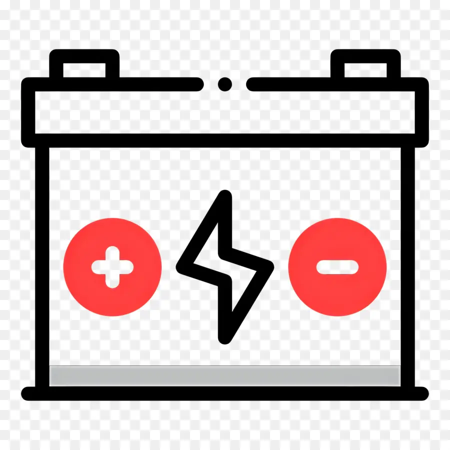 Stockage D'énergie Par Batterie，Batterie Avec Symboles PNG