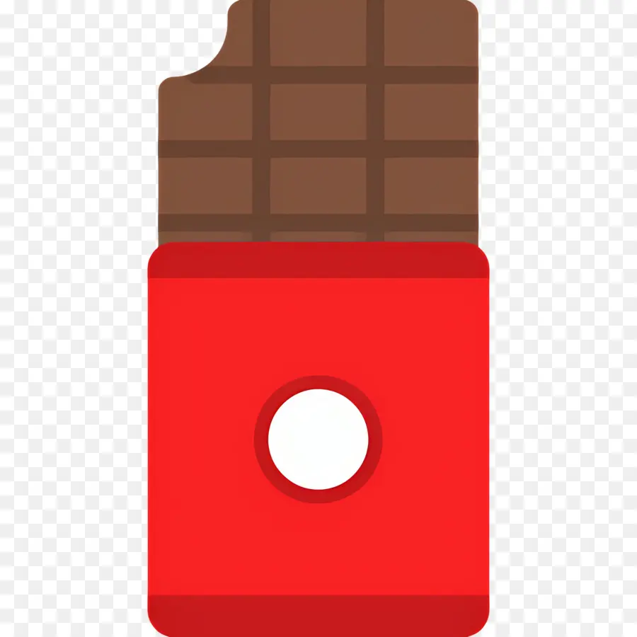 Barre De Chocolat，Barre De Chocolat Rouge PNG