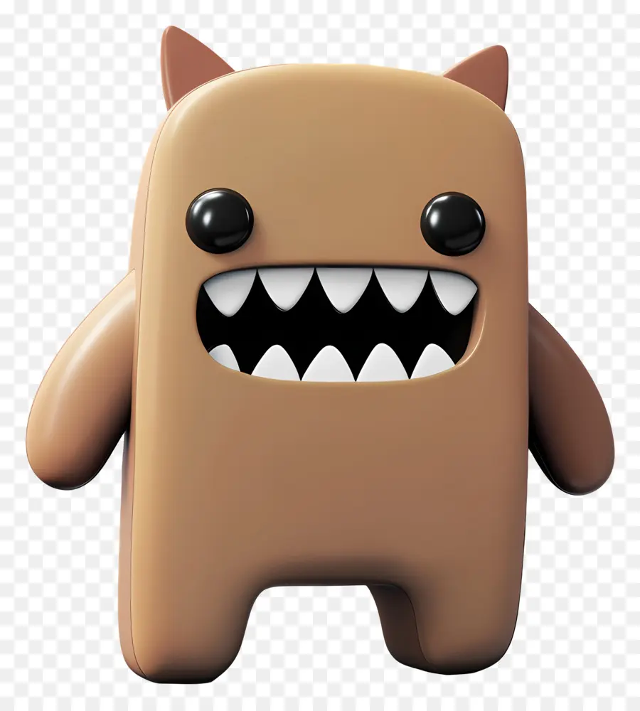 Domo Kun，Monstre De Dessin Animé PNG