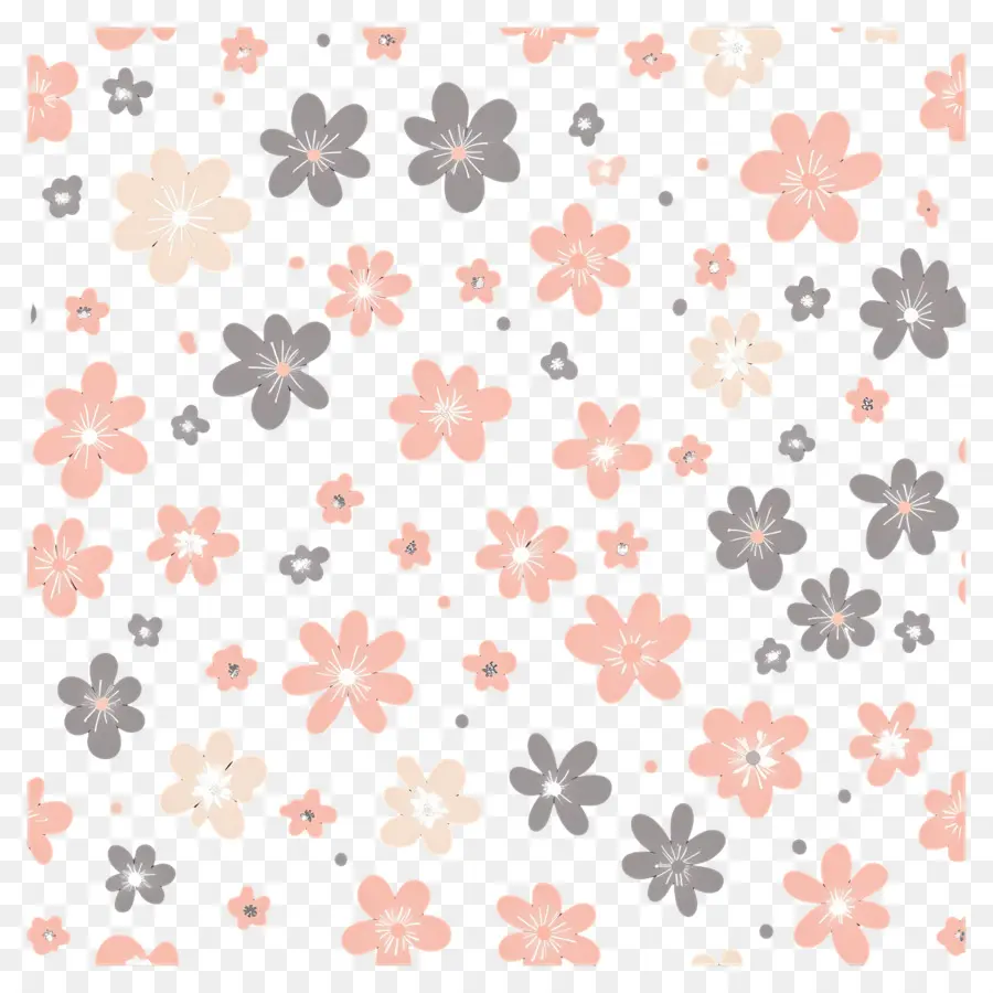 Fond De Fleurs，Petites Fleurs PNG