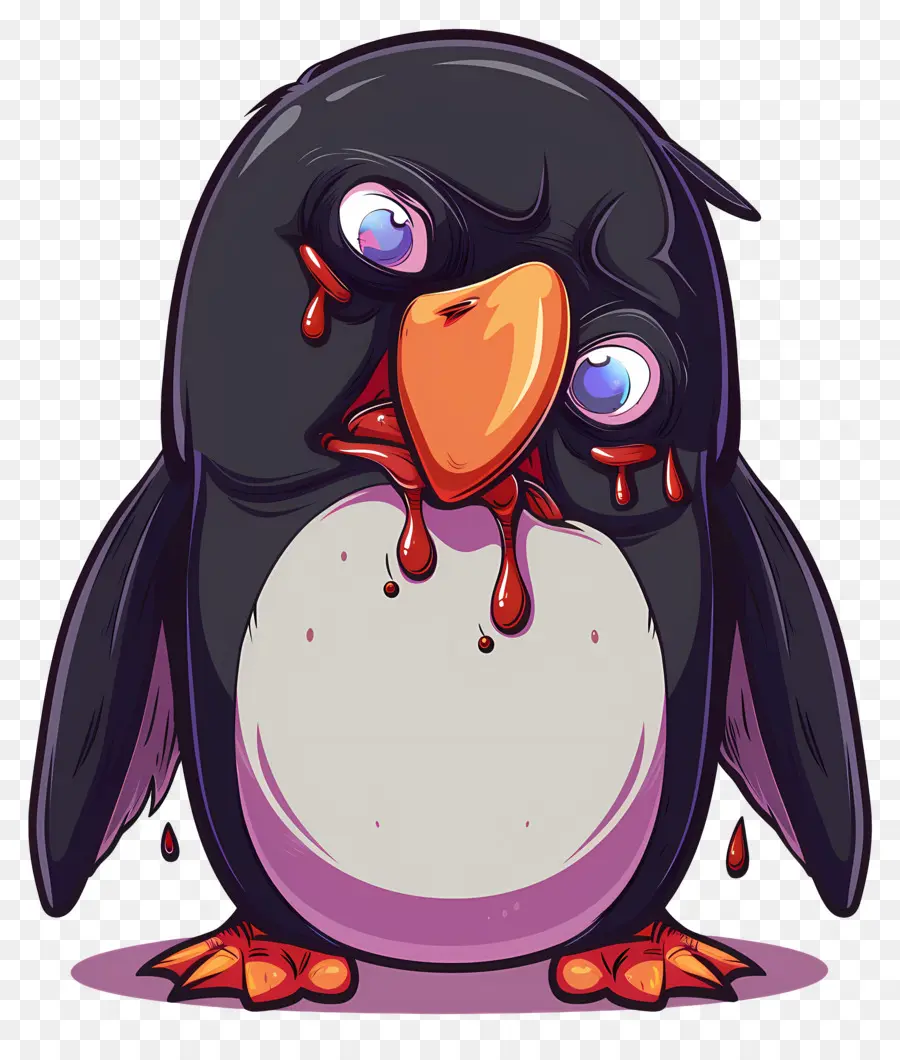 Pingouin Qui Pleure，Pingouin Triste PNG