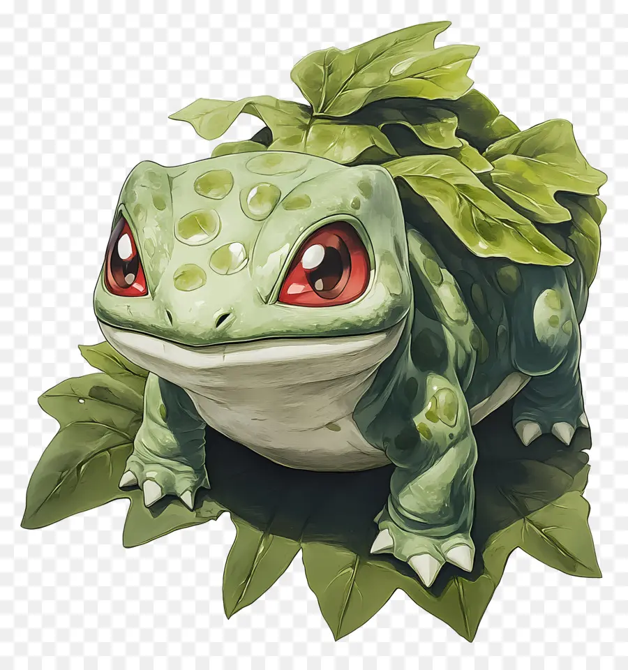 Bulbizarre，Grenouille Feuillue PNG