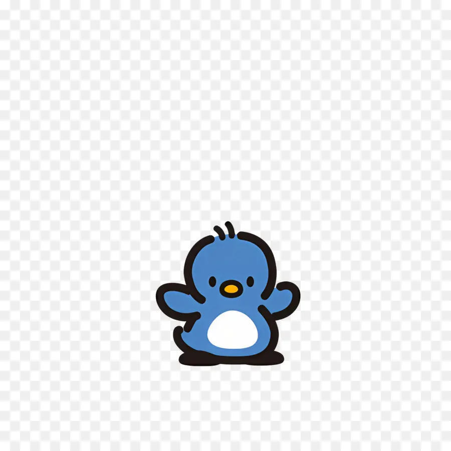 Pochacco，Pingouin Bleu PNG