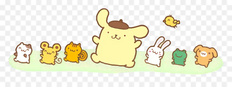 Pompompurine，Pompompurin Et Ses Amis PNG