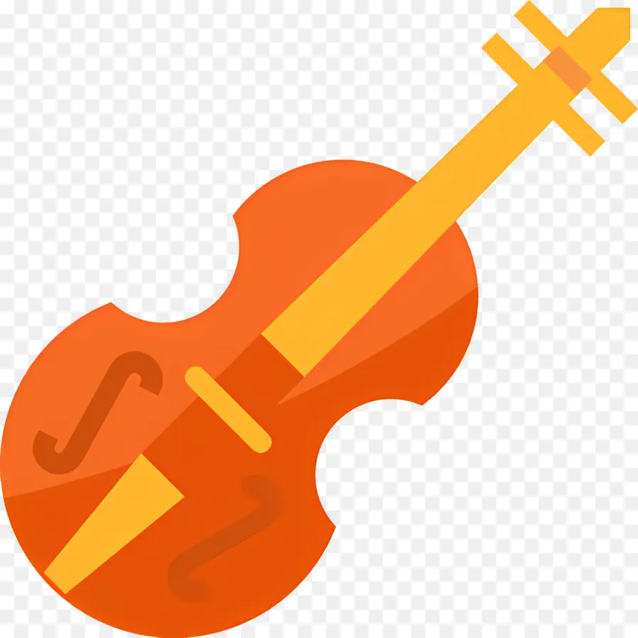 Violon，Violon Orange PNG