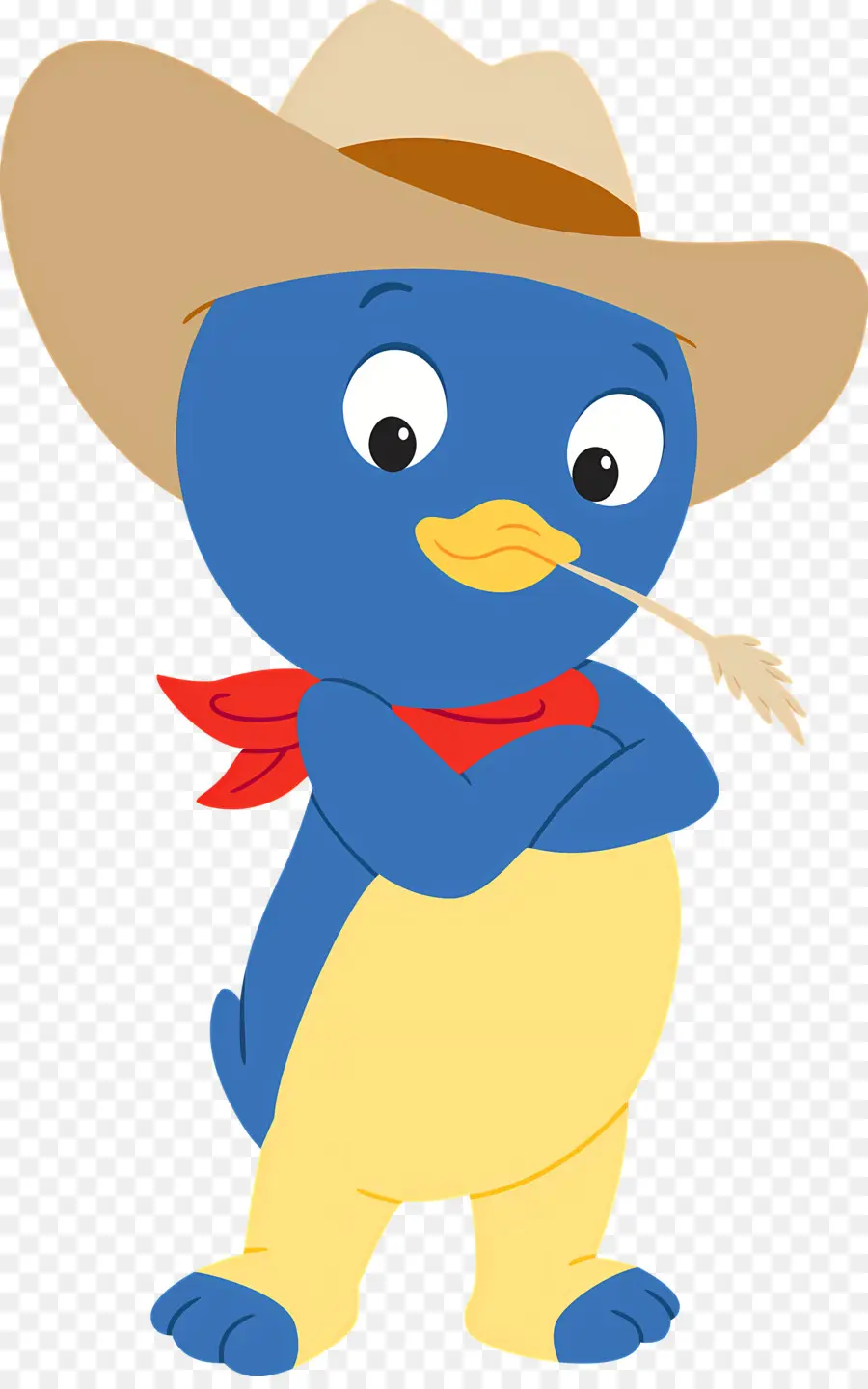 Les Mélodilous，Pingouin Cowboy PNG