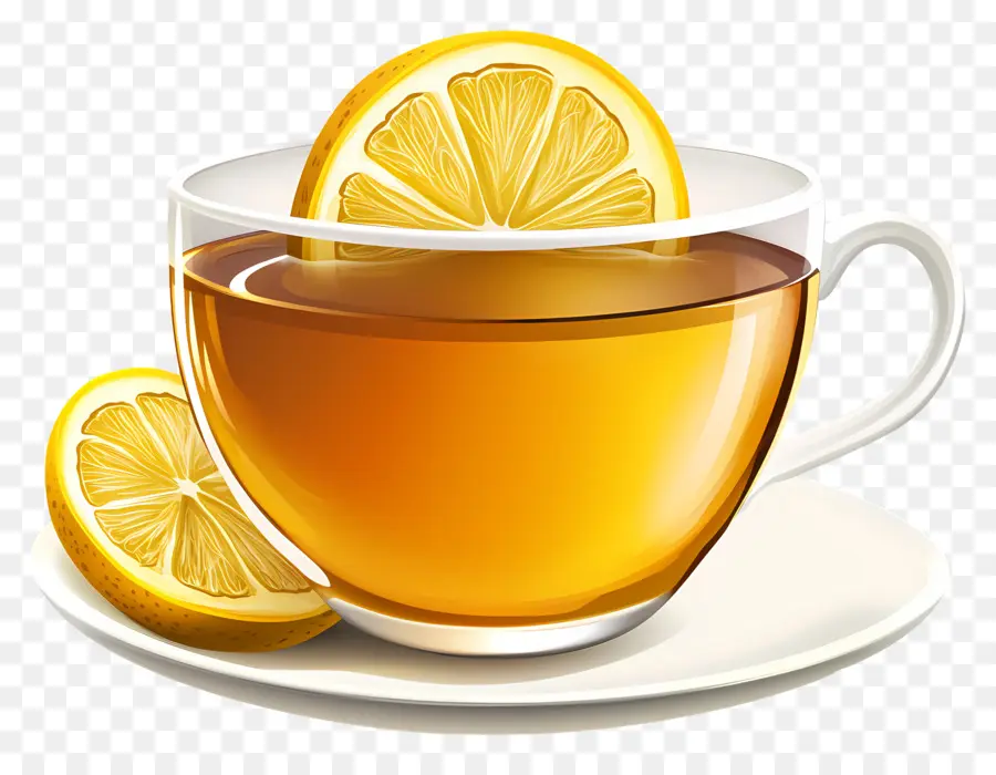 Thé Au Citron，Tasse De Thé Au Citron PNG