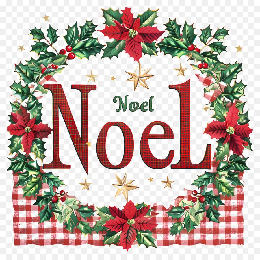 Noël，Couronne De Noël PNG