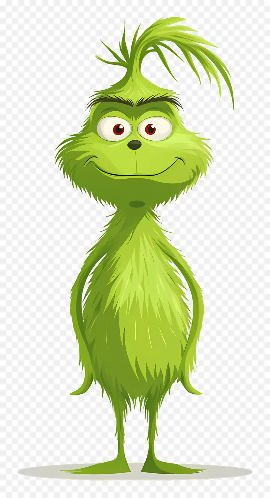 Grincheux De Dessin Animé，Caractère Vert PNG