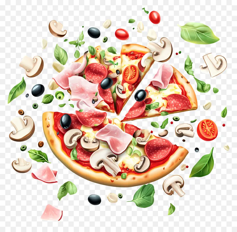 Ingrédients De La Pizza，Fromage PNG