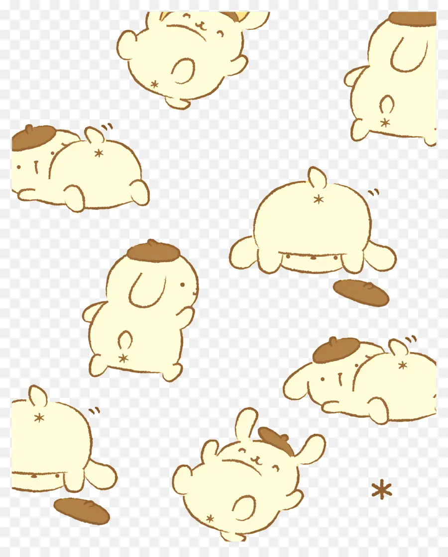 Pompompurin，Chiens Mignons PNG