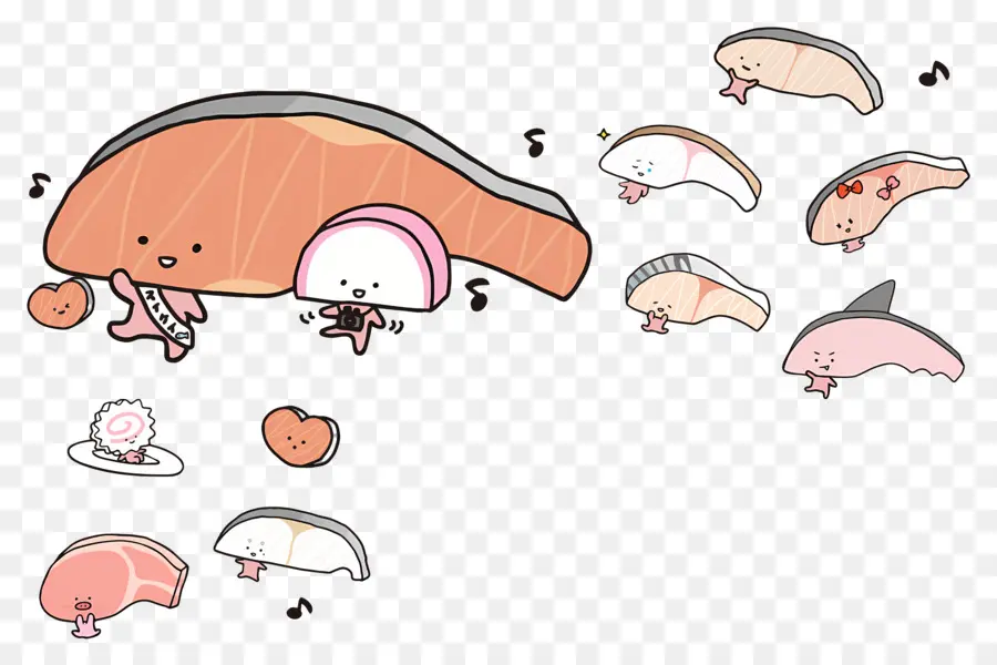 Kirimichan，Personnages De Sushis PNG