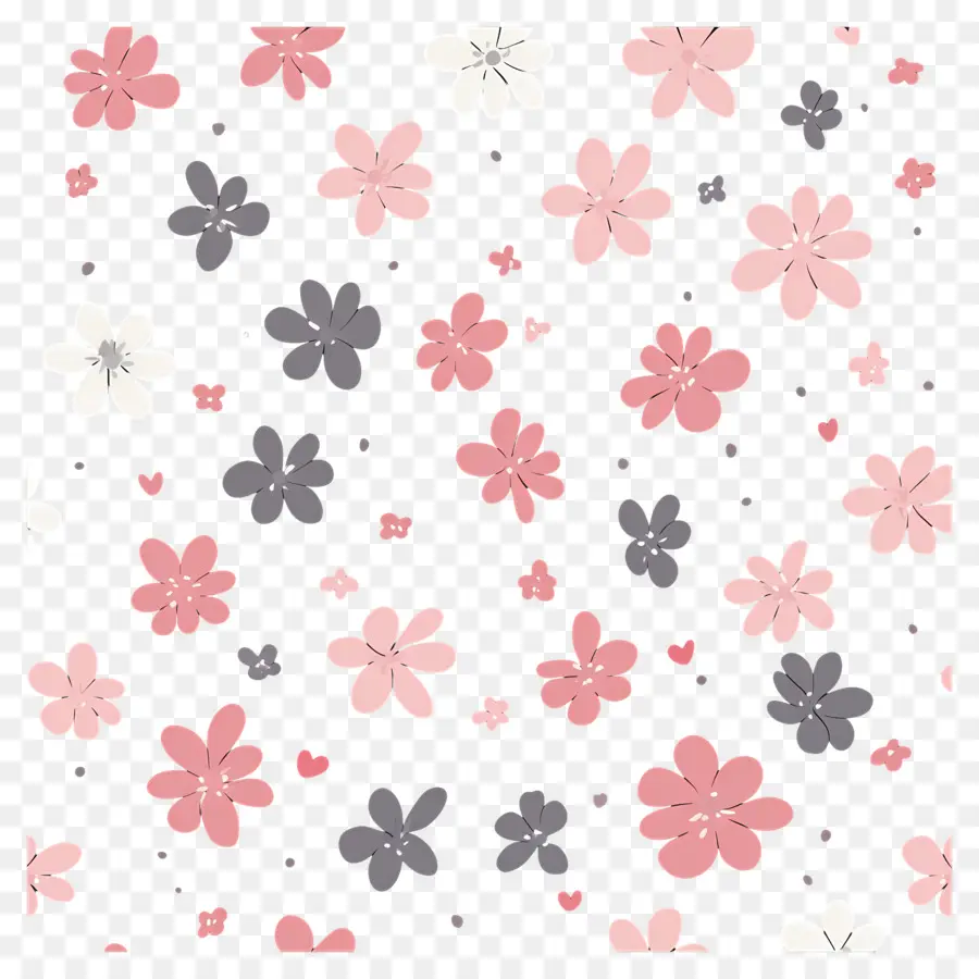 Fond De Fleurs，Petites Fleurs PNG