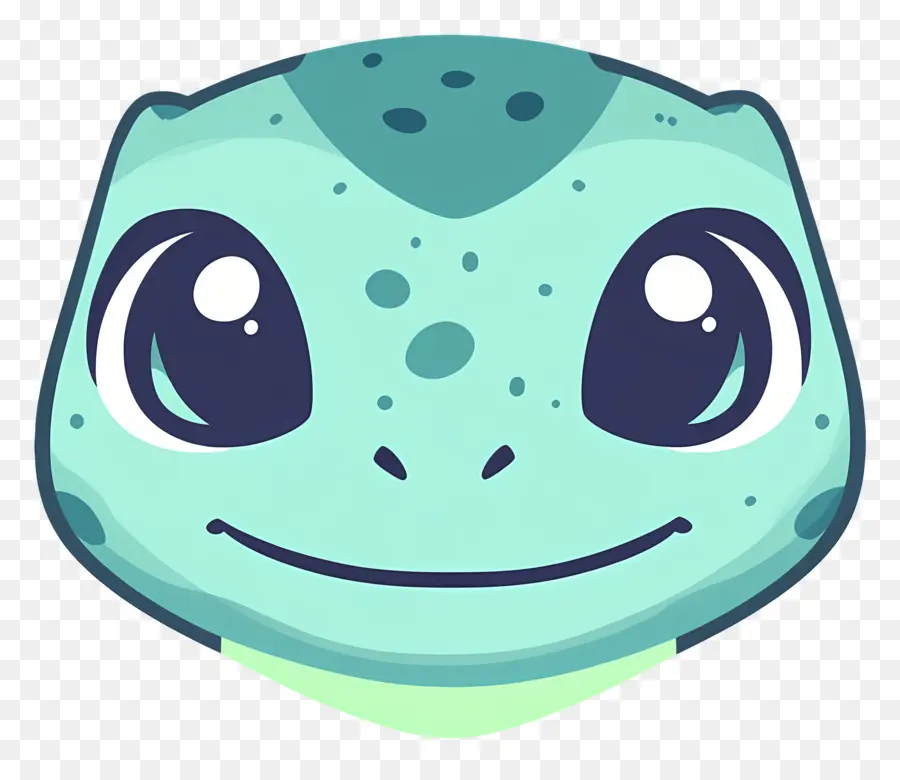 Bulbizarre，Visage De Reptile De Dessin Animé PNG