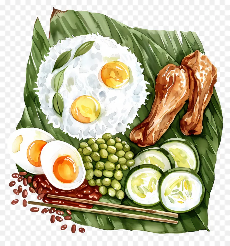 Nasi Gros，Nourriture PNG