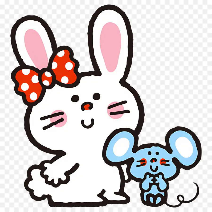 Lapin Matty，Lapin Et Souris De Dessin Animé PNG