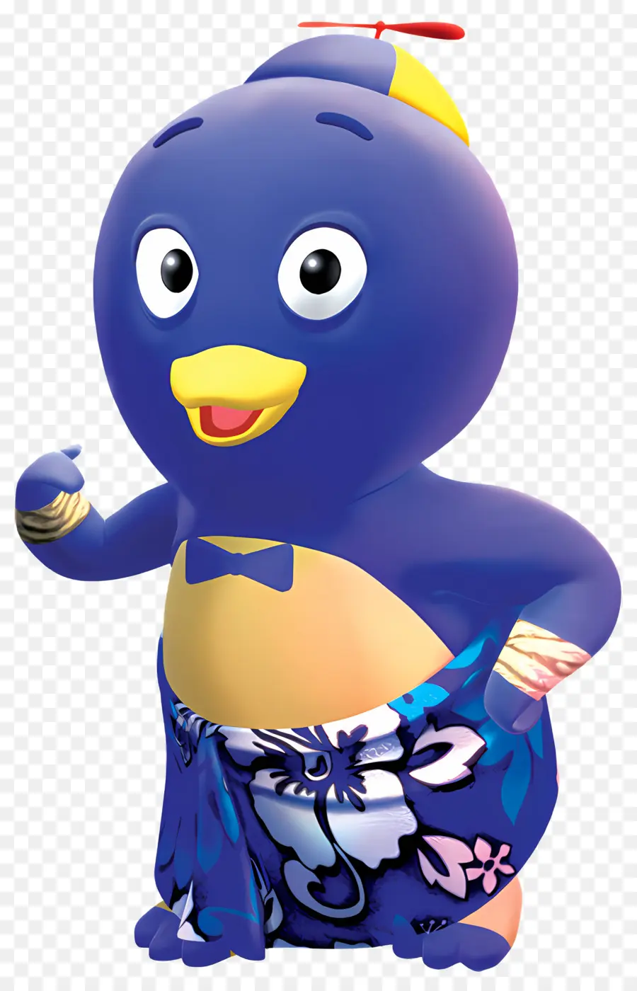 Les Mélodilous，Pingouin Bleu PNG