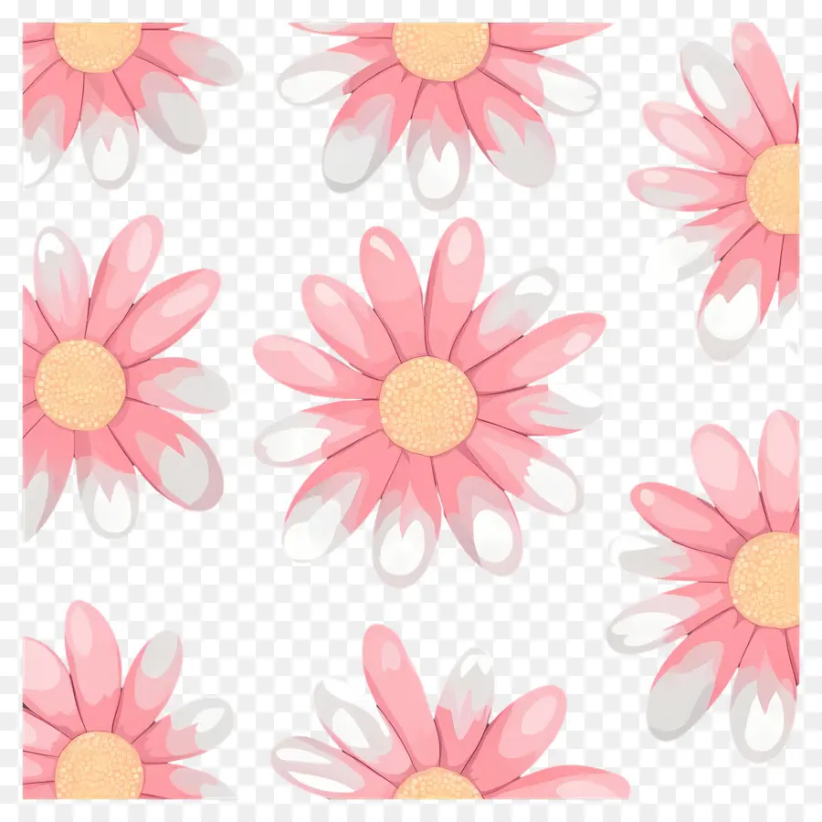 Fond De Fleurs，Fleurs Roses PNG