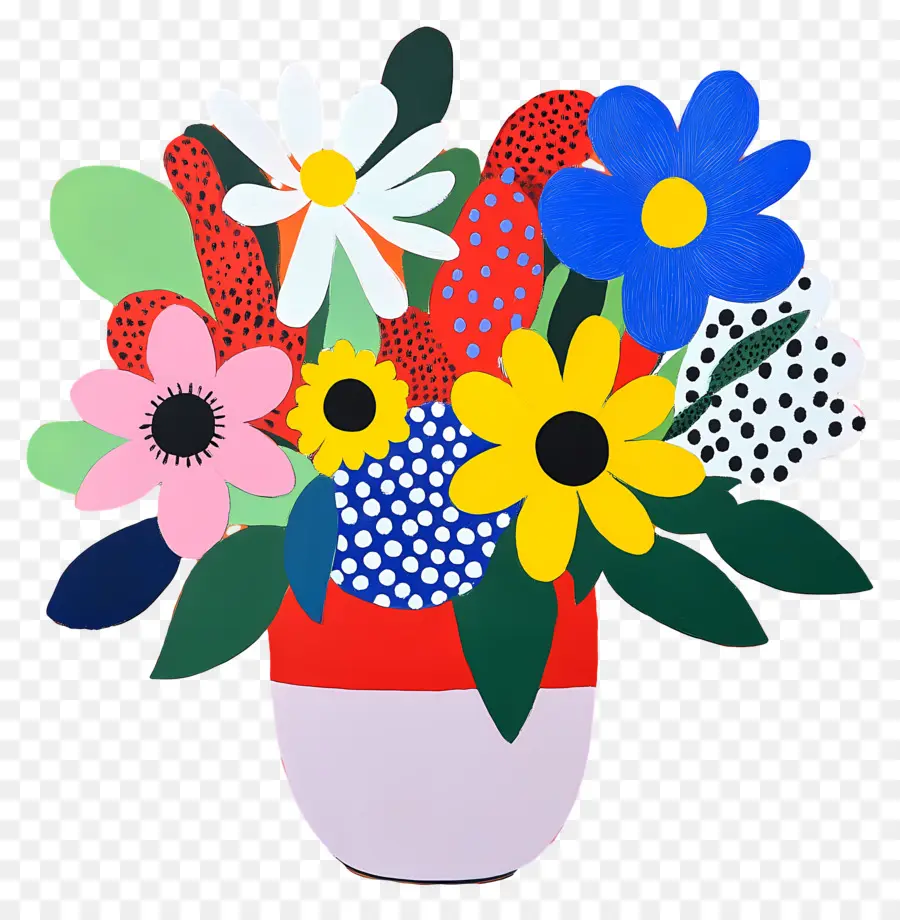 Coin Des Fleurs，Fleurs Colorées PNG