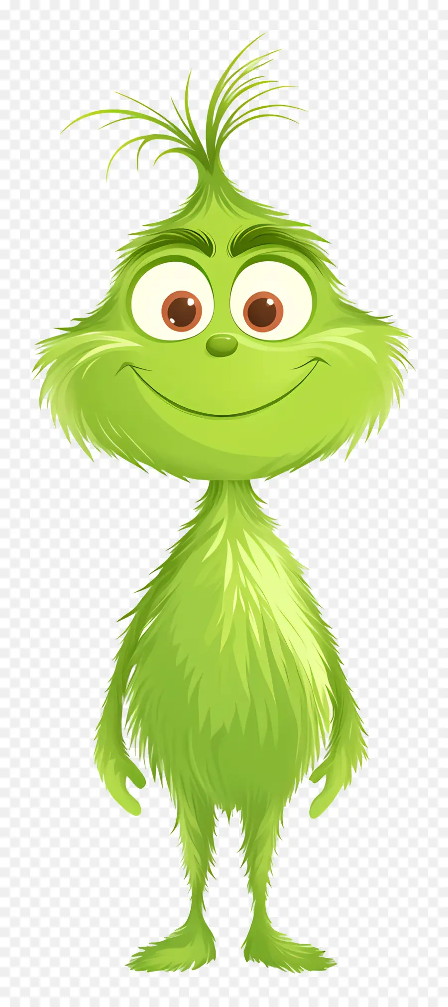 Grincheux De Dessin Animé，Caractère Vert PNG