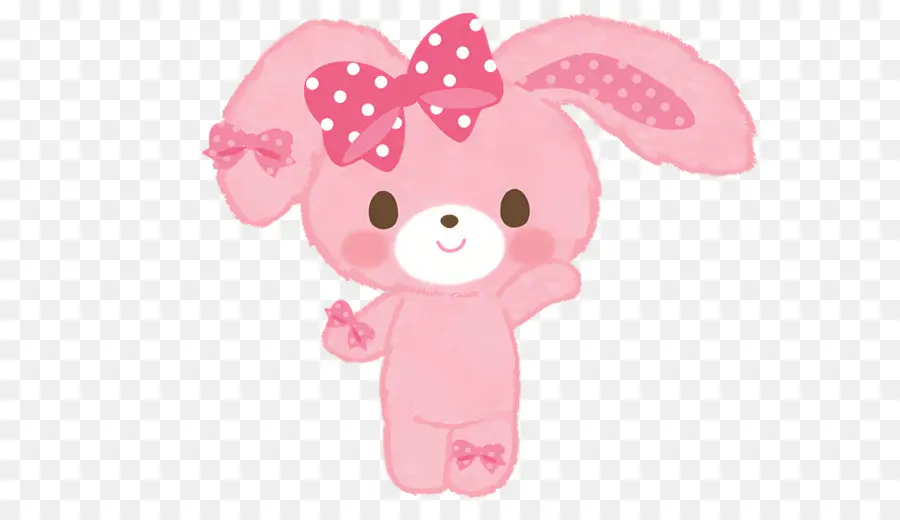 Bonbonrubbon，Lapin Rose PNG