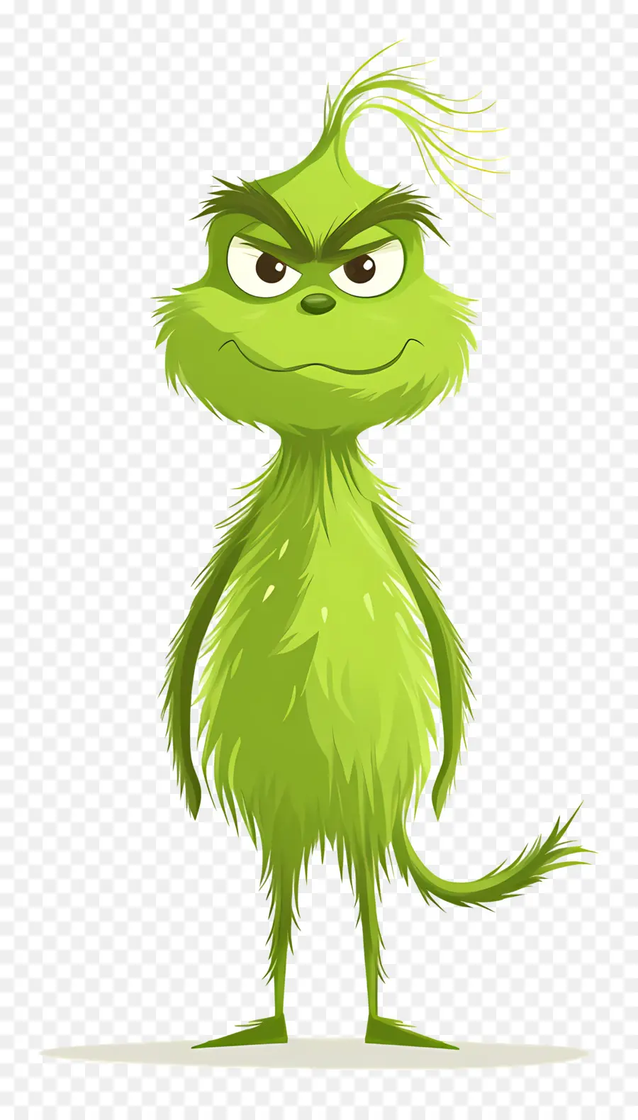 Grincheux De Dessin Animé，Caractère Vert PNG