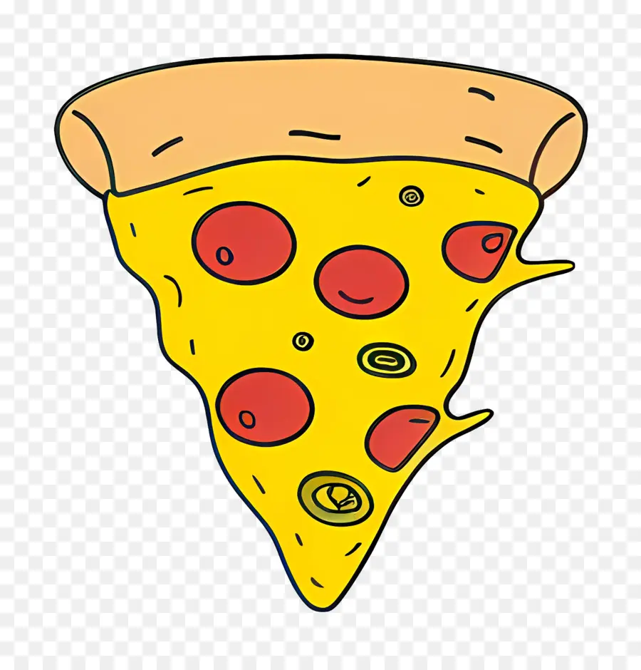 Tranche De Pizza，Pizza PNG