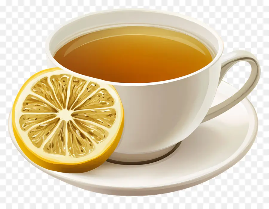 Thé Au Citron，Tasse De Thé Au Citron PNG