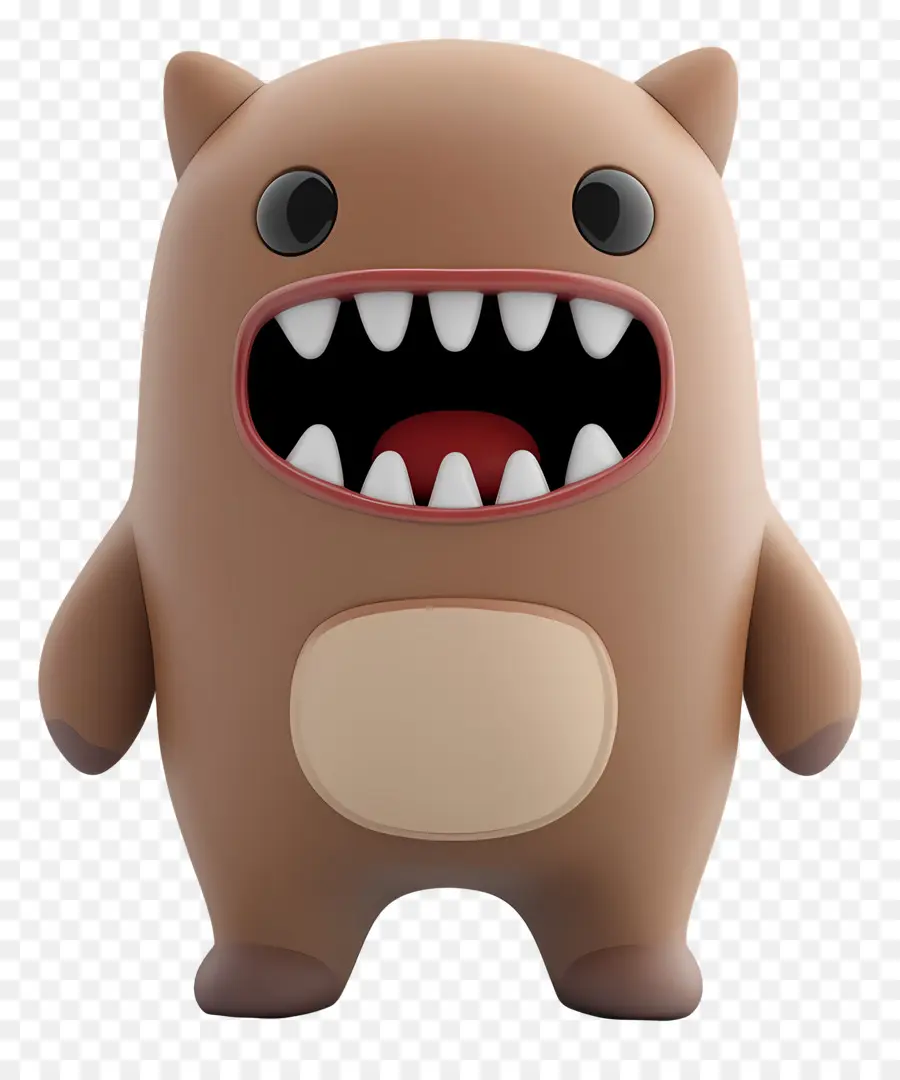 Domo Kun，Monstre De Dessin Animé PNG