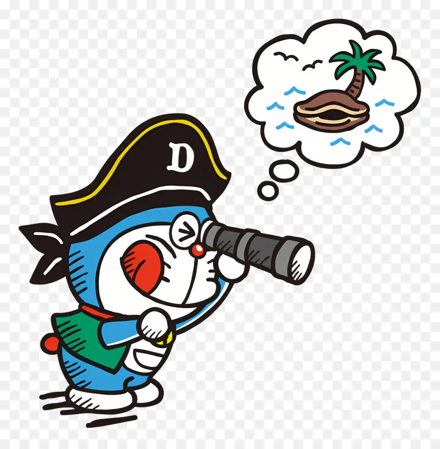 Doraemon，Personnage Pirate PNG