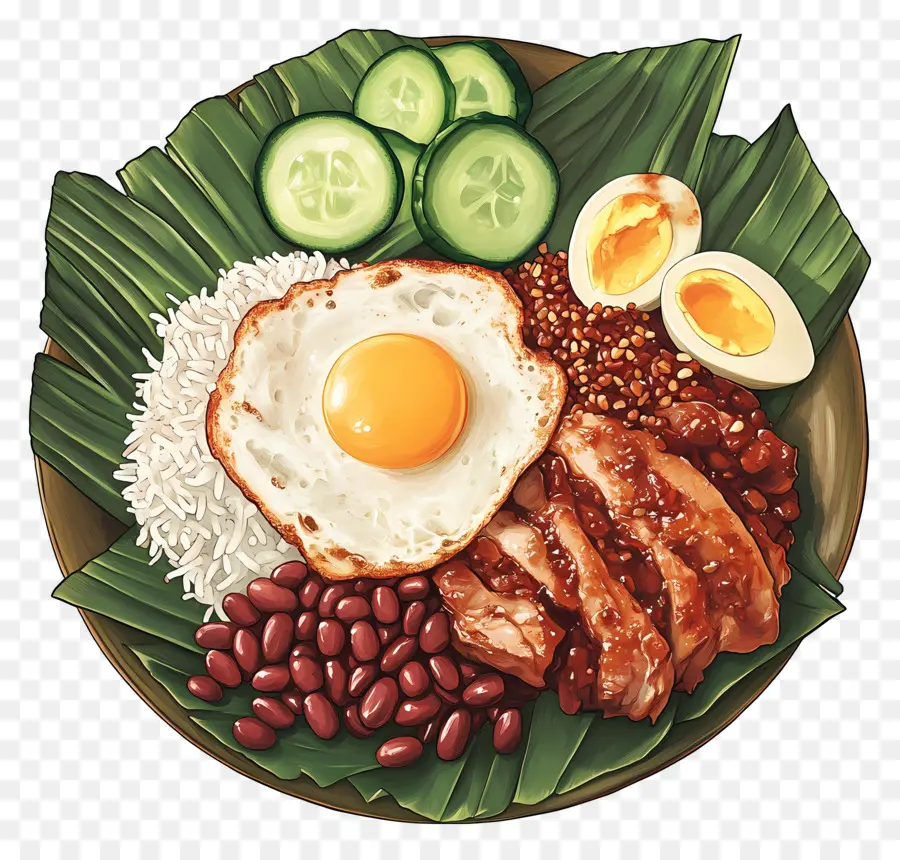 Nasi Gros，Nasi Lemak PNG