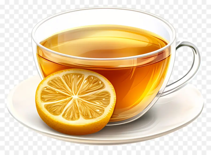 Thé Au Citron，Tasse De Thé Au Citron PNG