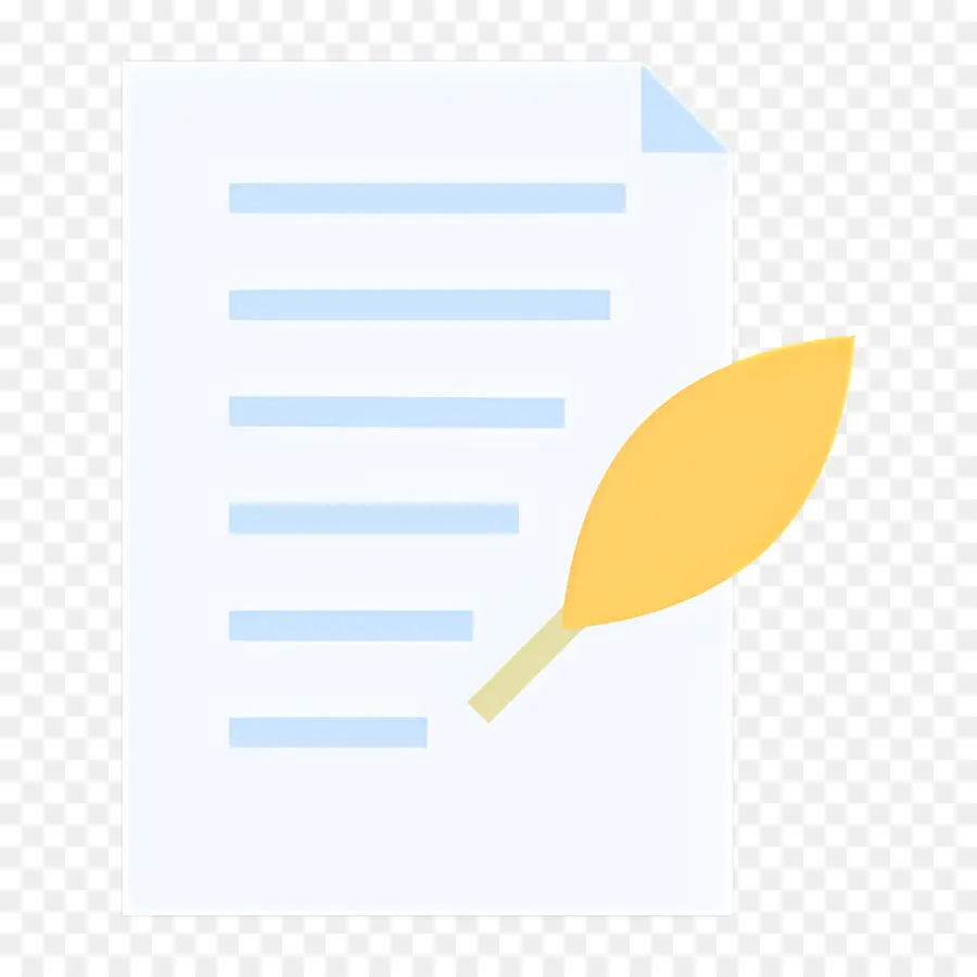 Rédaction De Lettres，Feuille Et Document PNG