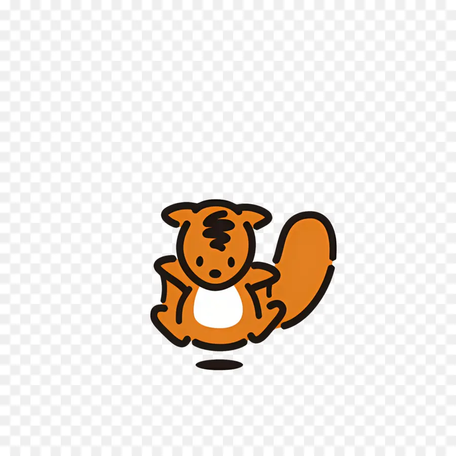 Pochacco，Écureuil Orange PNG