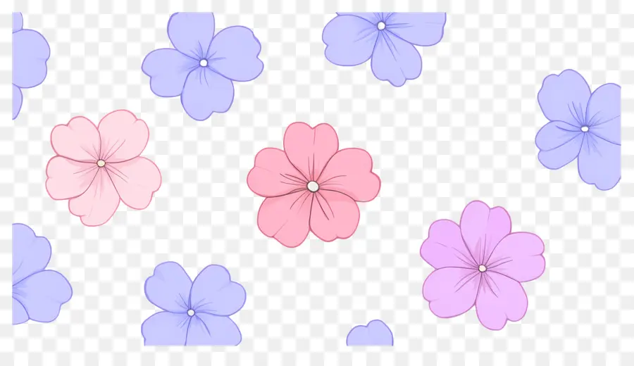 Fond De Fleurs，Fleurs Colorées PNG