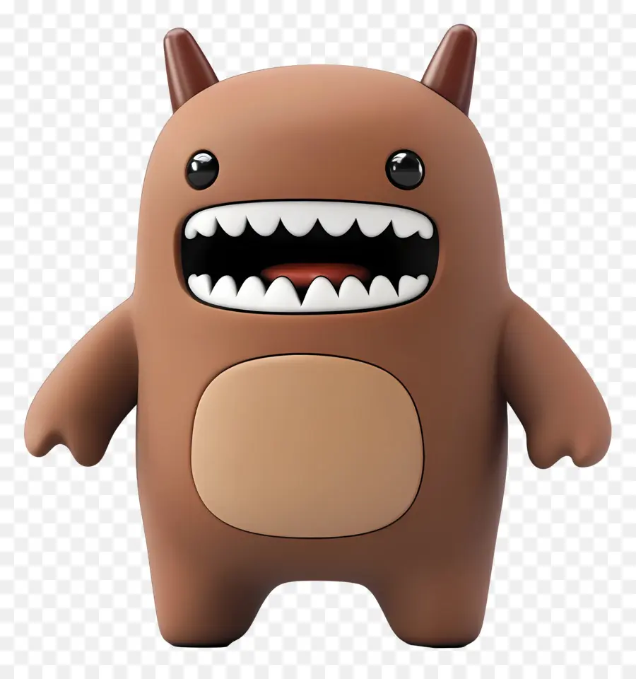 Domo Kun，Monstre De Dessin Animé PNG