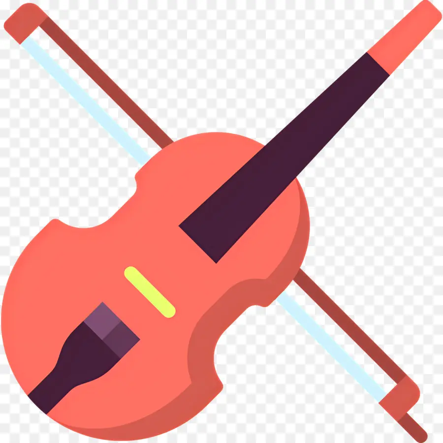 Violon，Violon Orange PNG