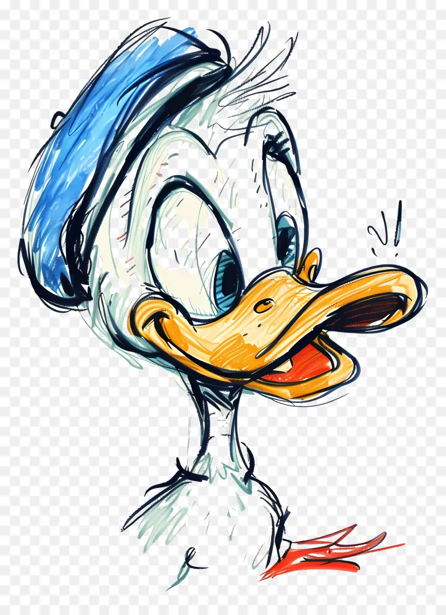 Donald Canard，Canard De Dessin Animé PNG