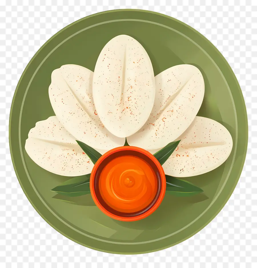 Idli，Idli Au Chutney PNG