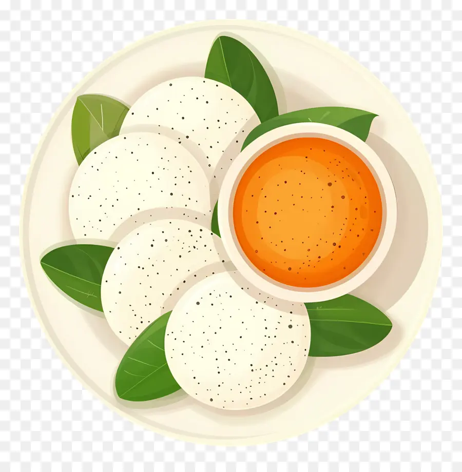 Idli，Idli Au Chutney PNG