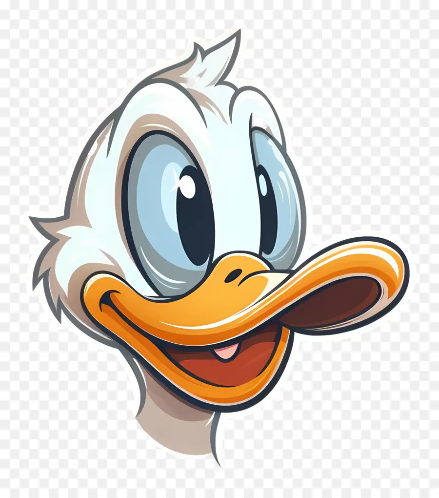 Donald Canard，Tête De Canard De Dessin Animé PNG