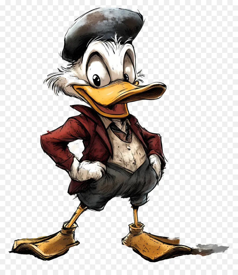 Donald Canard，Canard En Costume PNG