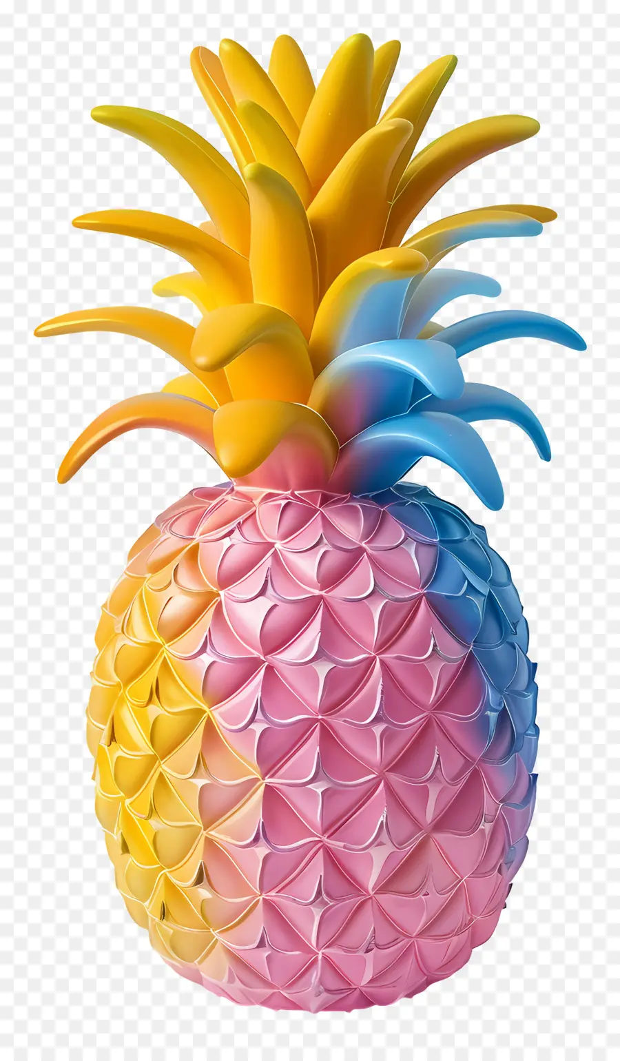 Ananas，Ananas Coloré PNG