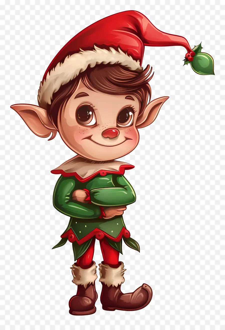 Lutin De Noël，Elfe PNG